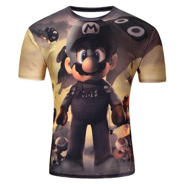 Free shipping Fashion Frog Printed 3D T-shirts, Punk 3D