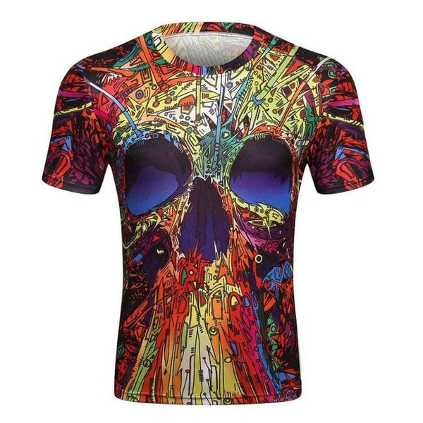 2017 New Arrivals Mens 3d T-shirt Print Winter Forest