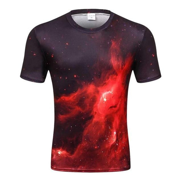 2017 New Arrivals Mens 3d T-shirt Print Winter Forest