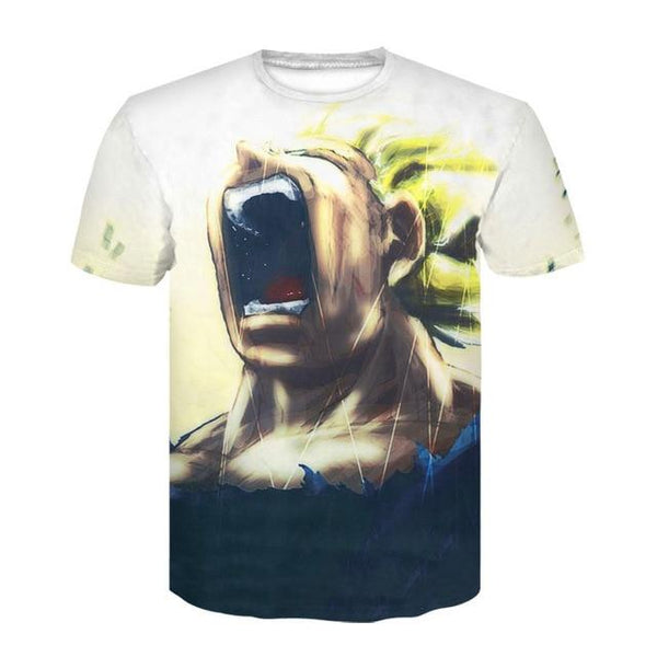 Newest 3D Print Lightning lion Cool T-shirt