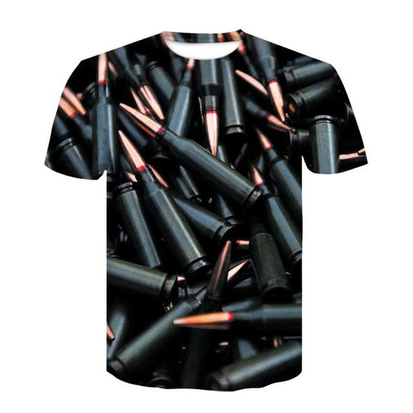 Wolf Warrior by SunimaArt 3D T shirts Men T-shirts