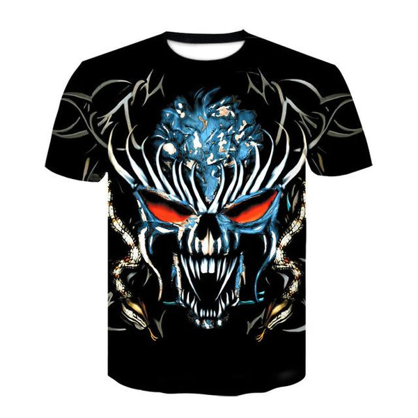 Wolf Warrior by SunimaArt 3D T shirts Men T-shirts