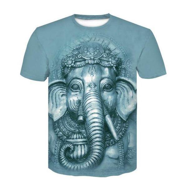 Devin Du 2018 Newest Harajuku Wolf 3D Print Cool T-shirt