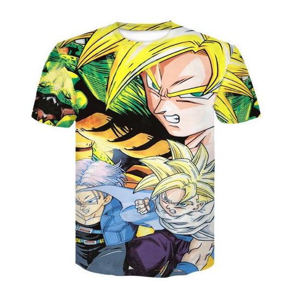 Devin Du 2018 Newest Harajuku Wolf 3D Print Cool T-shirt