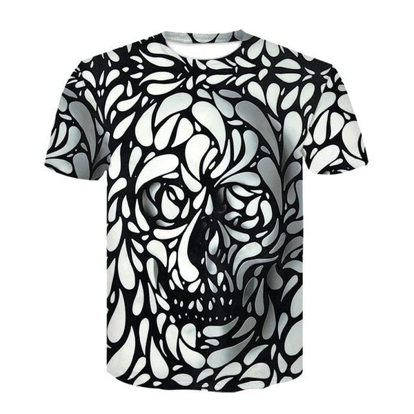 Devin Du 2018 Newest Harajuku Wolf 3D Print Cool T-shirt
