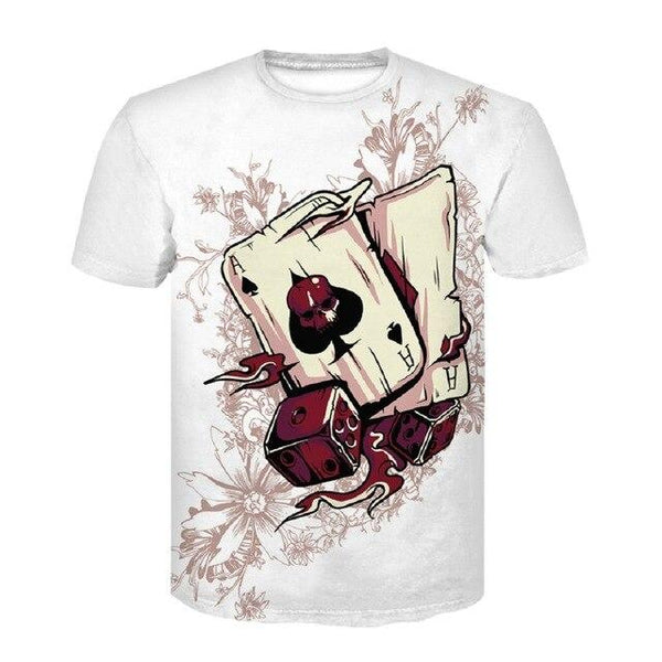 Devin Du Tiger T shirt Animal 3d T-shirt Punk Print Shirts Gothic
