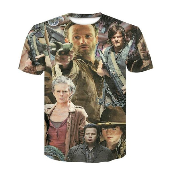 Devin Du Tiger T shirt Animal 3d T-shirt Punk Print Shirts Gothic