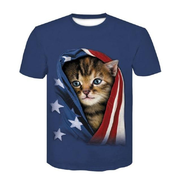Devin Du USA Flag T-shirt Men/Women Sexy 3d Tshirt