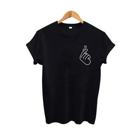 2019 Hipster Pocket Print T-shirt Femme