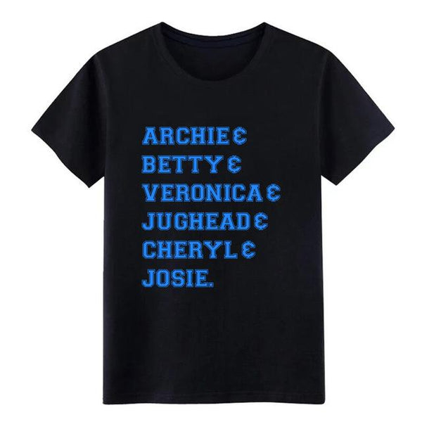 riverdale archi e betty veronica jughead cheryl t shirt