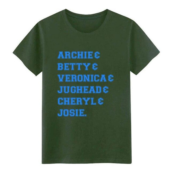 riverdale archi e betty veronica jughead cheryl t shirt