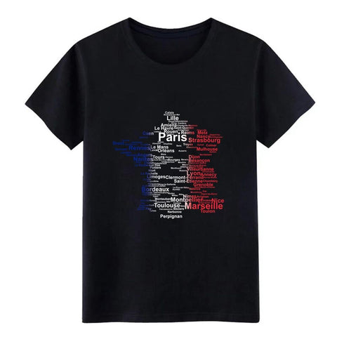 france outline cities flag paris marseille europe t shirt