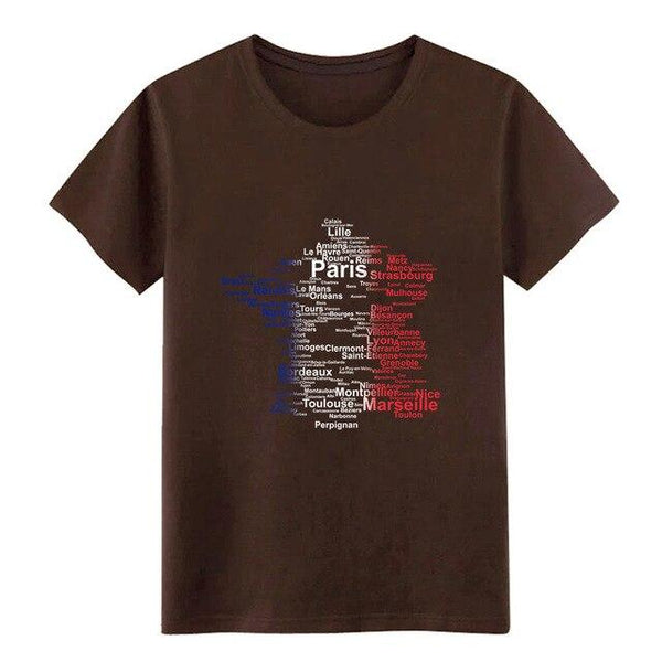 france outline cities flag paris marseille europe t shirt