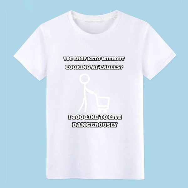 Keto Diet, Ketose, funny gift, weight loss, skinny t shirt