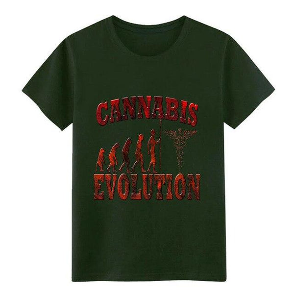Men's Cannabis t shirt Printing tee shirt