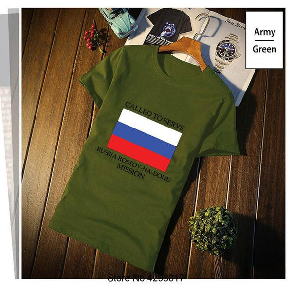 Funny Russia Rostov Na Donu Lds Mission Called To T-Shirt