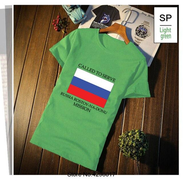 Funny Russia Rostov Na Donu Lds Mission Called To T-Shirt
