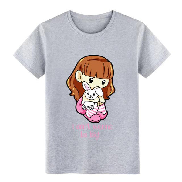 I dont wanna be big Little Ageplay ddlg girlfriend t shirt