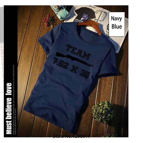 New Arrival Sks Team Tee Shirt Male Letters Tshirt
