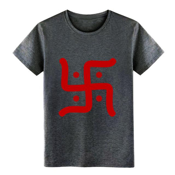 Hindu Swastika Fitted Cotton/Poly by Next Level t shirt