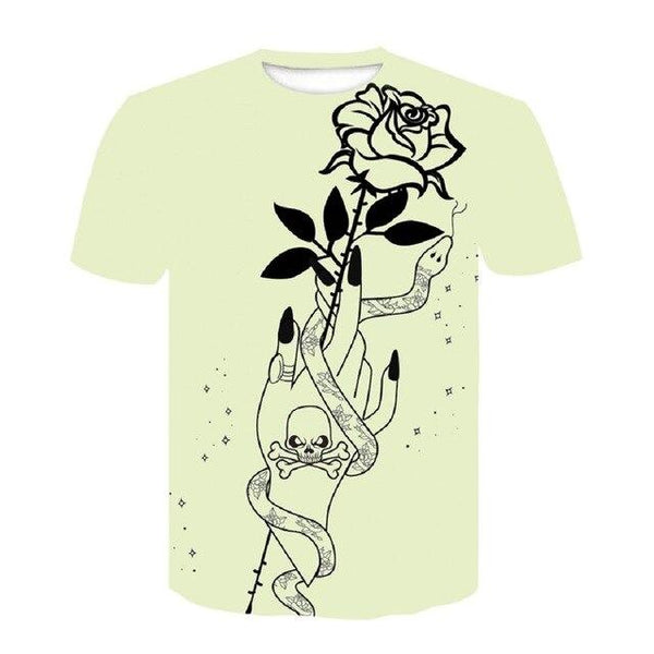 Wolf T Shirt Men 2018 T-Shirts Short Sleeve Round Neck